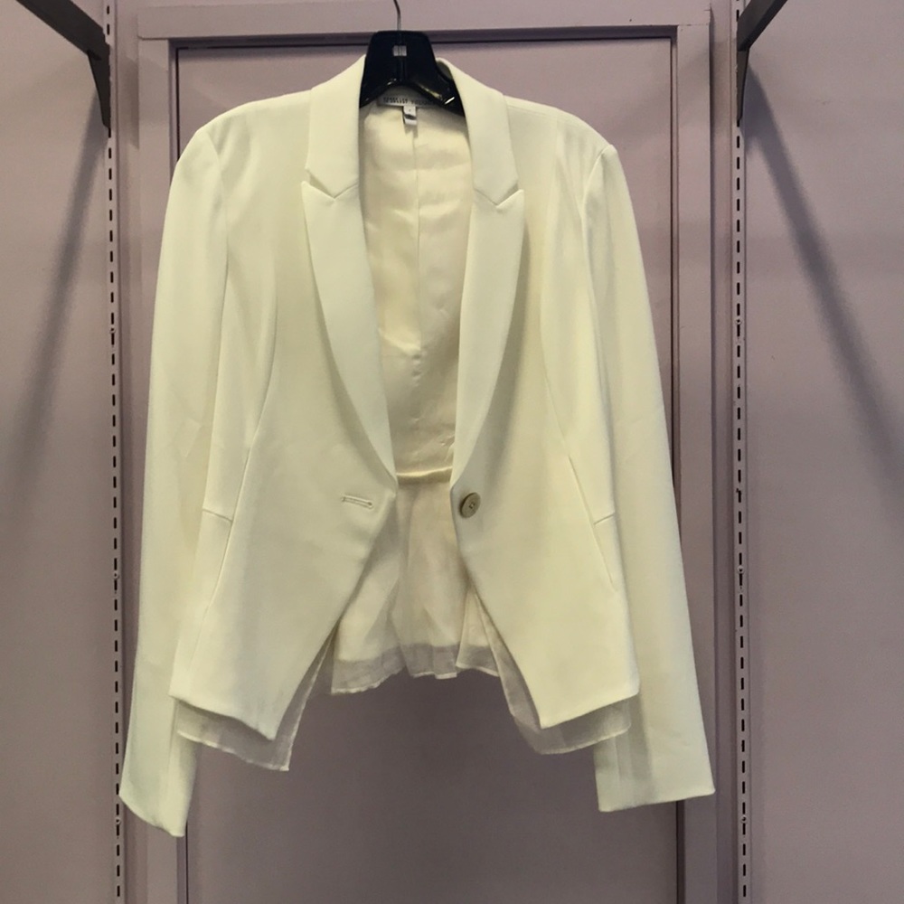 Derek Lam white blazer